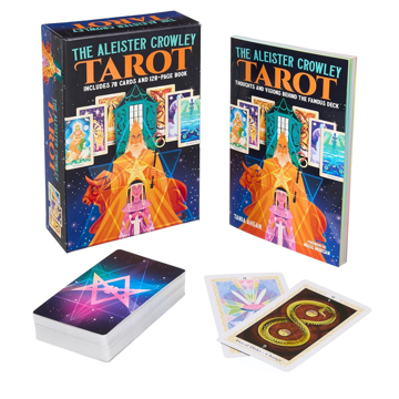 Bild på ALEISTER CROWLEY TAROT BOOK & CARD DECK (78-card deck & 128-page book)
