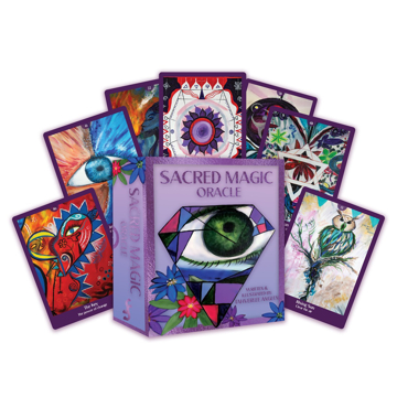 Bild på Sacred Magic Oracle Deck: A Witch’s Oracle Deck (51 Full-Color Cards and 125-Page Full-Color Guidebook)