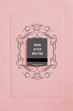 Bild på Burn After Writing (Pink)