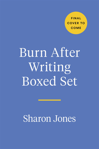 Bild på Burn After Writing Boxed Set