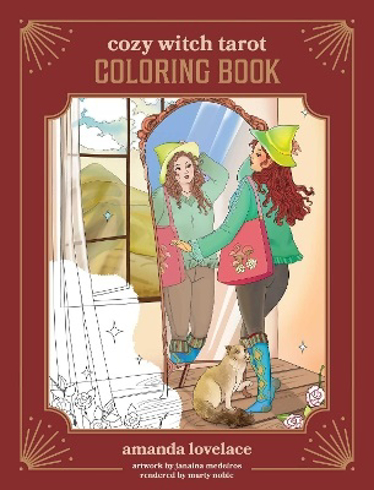 Bild på Cozy Witch Tarot Coloring Book