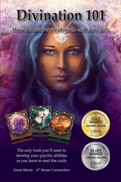 Bild på ^DIVINATION 101: How To Intuitively Read Oracle and Tarot Cards - The Only Book You Will Ever Need to Develop Your Psychic Abilities While Learning To Read The Cards