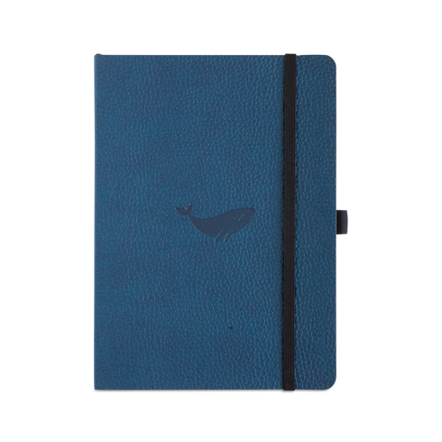 Bild på Dingbats* Wildlife Soft Cover A5 Lined - Blue Whale Notebook