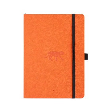 Bild på Dingbats* Wildlife Soft Cover A5 Lined - Orange Tiger Notebook