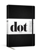Bild på Dot Journal (Black): A dotted, blank journal for list-making, journaling, goal-setting: 256 pages with elastic closure and ribbon marker