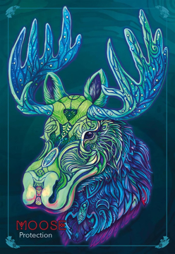 Bild på Echoes of the Wild Souls - Spirit Animals of the Slavic and North Lands (English)