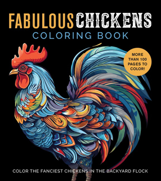Bild på Fabulous Chickens Coloring Book