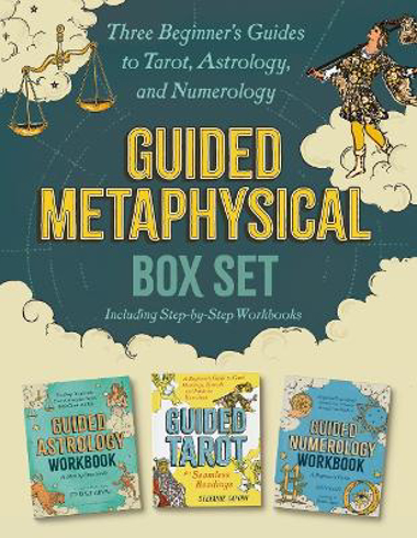 Bild på Guided Metaphysical Box Set: Three Beginner's Guides to Tarot, Astrology, and Numerology (Including Step-by-Step Workbooks)