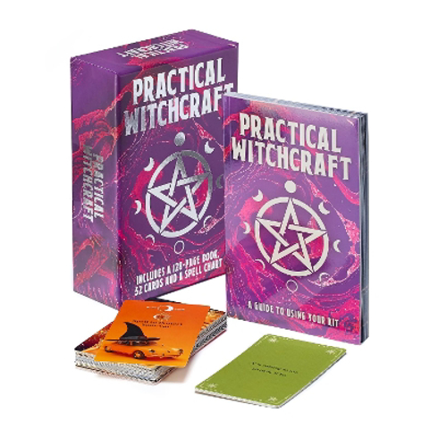 Bild på Practical Witchcraft Book & Card Deck: Includes 128-page book, 52 cards and a spell chart