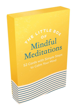 Bild på The Little Box of Mindful Meditations: 52 Cards with Simple Steps to Calm Your Mind