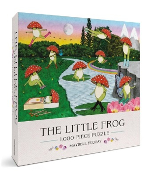 Bild på The Little Frog 1,000-Piece Puzzle: An Official Jigsaw Puzzle Illustrated by Maybell Eequay