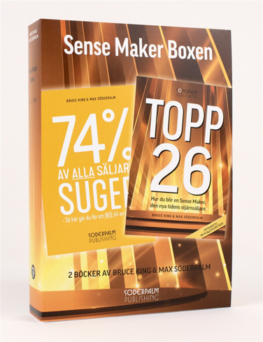 Bild på Sense Maker Boxen - 2 böcker av Bruce King och Max Söderpalm