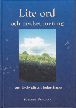 Bild på Lite ord och mycket mening : om livskvalitet i ledarskapet