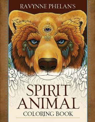 Bild på Ravynne Phelan's Spirit Animal Coloring Book