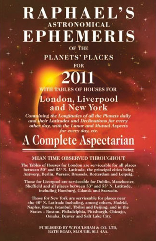 Bild på Raphael's Astronomical Ephemeris 2011