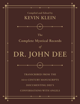 Bild på The Complete Mystical Records of Dr. John Dee (3-volume set)