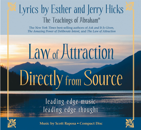 Bild på Law Of Attraction Directly From Source: Leading Edge Thought, Leading Edge Music (Cd)