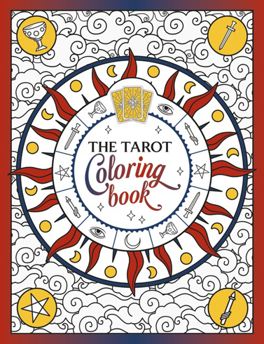 Bild på Tarot Coloring Book: A Mystical Journey of Color and Creativ